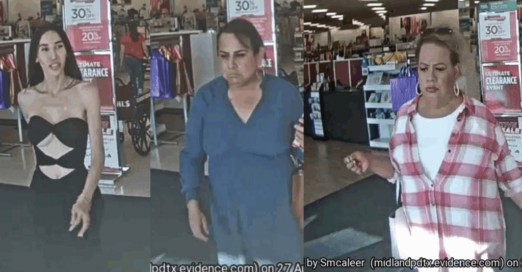 Buscan a tres mujeres por robo en tienda Sephora de Midland